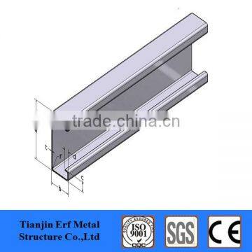 galvanized c channel stud sizes