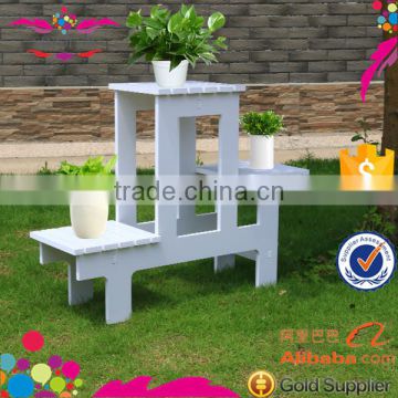 wpc wood plastic composite flower pot stand