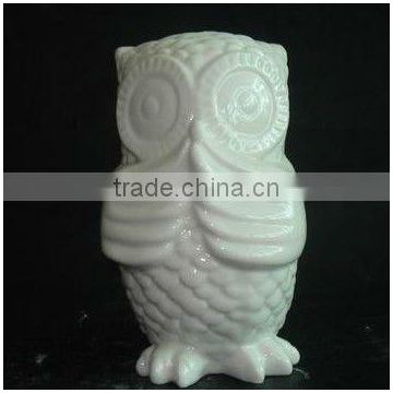 unique ceramic owl figurine for home decoration