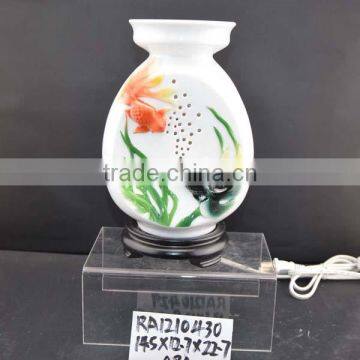 wholesale vase design ceramic table lamp for home decoration