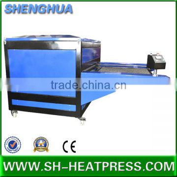 Factory hydraulic double bed heavy duty heat press machine