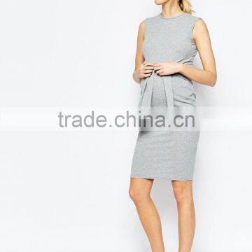 comfortable blank high quality maternity dress