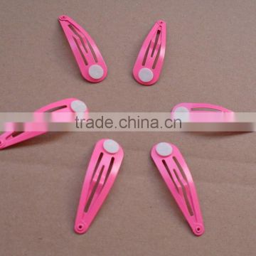 snap clip with pad in many colors,lead and nickel free