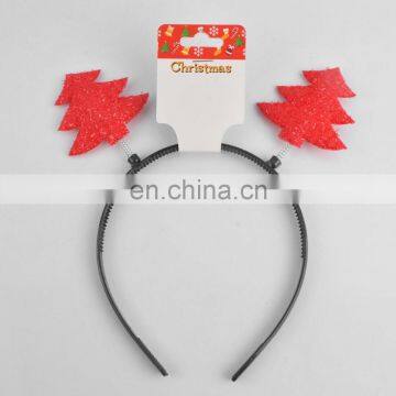 Christmas Decoration Boy and Girl Hair Clasp Father christmas trees Headwear Party Accessories Hairbands for Children