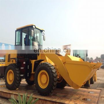 4 wheel drive 2000kgs loader with loading bucket and snow blower