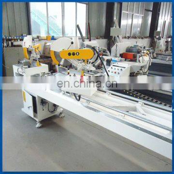 45 degree cutting saw UPVC window and door machine