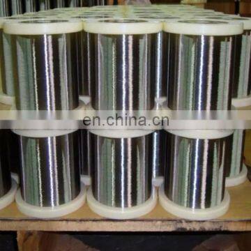 Invar 4J36/Invar36/Nilvar/Unipsan 36/Nilo 36/Vacodil36 Low Expansion Coefficient FeNi36 Wire for Electrical Instruments