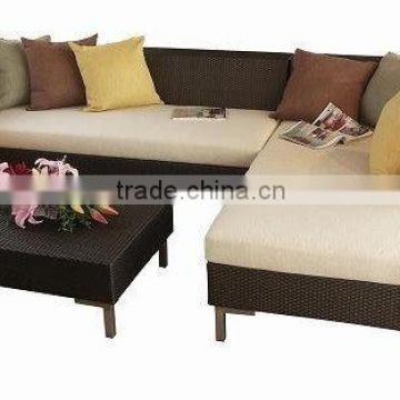 Handweave Outdoor Rattan L-Shape Corner Sofa Set