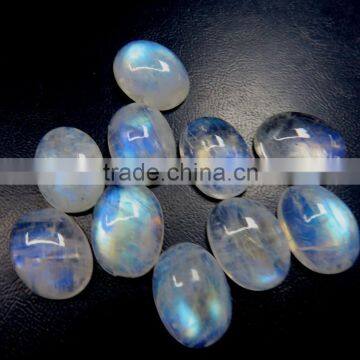 Rainbow Moonstone 12x16 mm oval cabochon