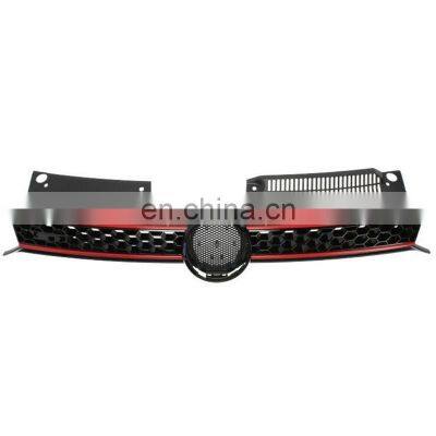 HIGH Quality Car Front Bumper Grille Red OEM 5K0853651/5K0 853 651 FOR VW GTI Golf MK6 2009-2013