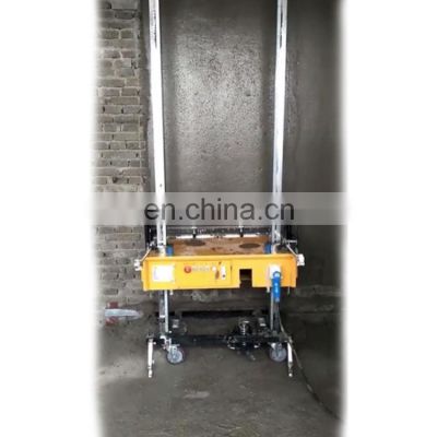 Suppliers Automatic High Wall Concrete Plaster Smoothing Rendering Machine China Plastering Cement Brick Wall 220/380v 200m3/h