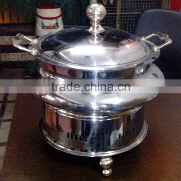 Steel Cheffing Dish, Wedding & Party utensils, food serving dish, hot keeping dish, Catering item, Hotel & Restaurant utensils