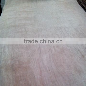 Linyi cheaper price 0.3mm natural keruing veneer face gurjan face veneer