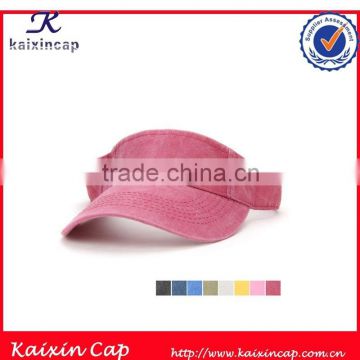 fashion colorful washing visor cap \sun cap