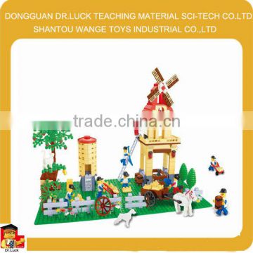 New funny Farm Serial Building Block toy building toys for boys
