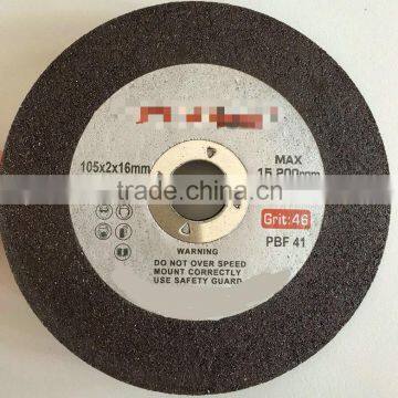 4inch 105x2x16mm thin FLAT cutting disc for metal/steel/ INOX