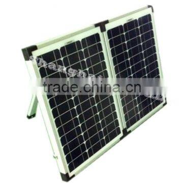 60W folder solar panel camping kit