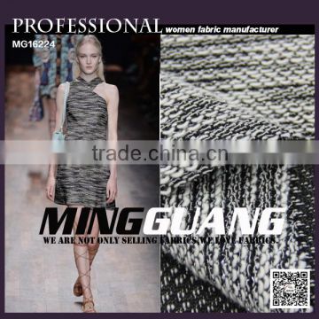 2016 newest hot sell in the Europe for lady's garments lure gage knitted fabric