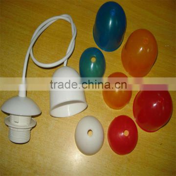 colorful droplight,E27 plastic lamp socket ( European standard)