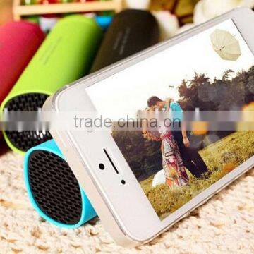 3 In 1 Function Mini Portable Bluetooth Speaker CE ROHS FCC Approved 4000mah Power Bank With Phone Holder