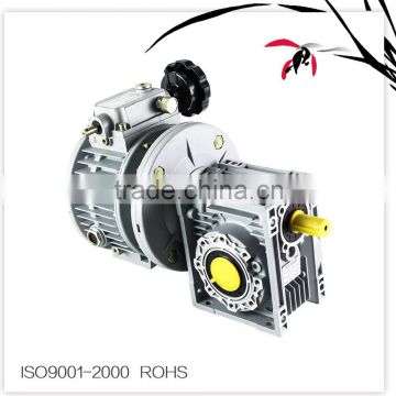 Combination of wj MB002-NMRV063 automatic machine agriculture gearbox,planetary helical bevel gearbox, speed reducers