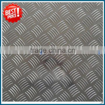 1050 1060 H24 checkered aluminum plate for Construction Vehicle fender