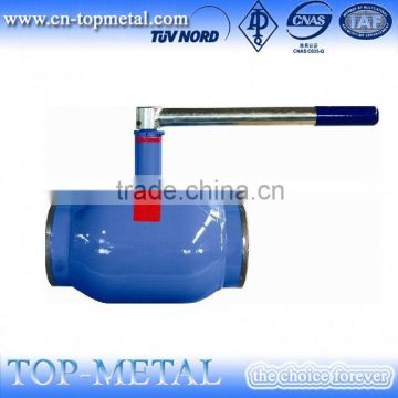 welded flange ball valve from china