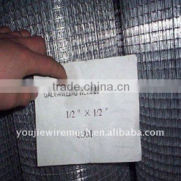 Galvanized welded wire mesh(Youjie Factory)