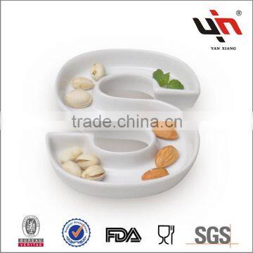 Ceramic Letter Dish S