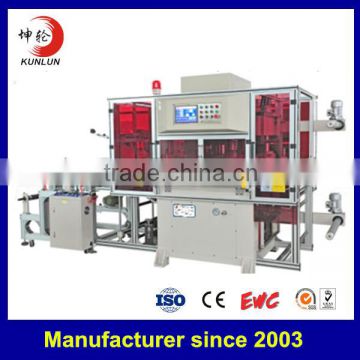 kl- full automatic hydraulic die cutting machine used for adhesive sticker