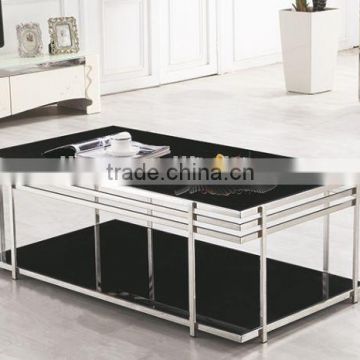 PT-T014 glass top centre table living room furniture centre glass table glass centre table designs