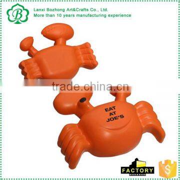 Crab Stress Ball toy for promotional event with logo