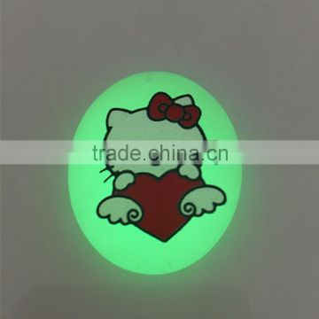 Lovely hello kitty necklace pendant trendy new fashion luminous stone pendant necklace for girls and boys
