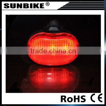2015 hot sale china factory cheap blinky 3led bike rear light
