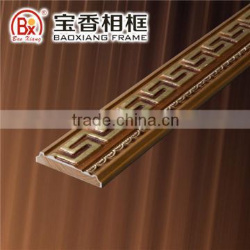 Baoxiang Frame 280A-G 7*1.3cm Wood Decorative Moulding