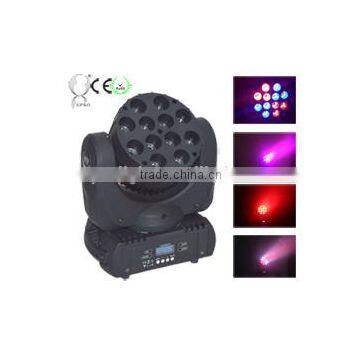 stage lighting RGBW 12pcs* 10W LED beam moving head light led dj lights china