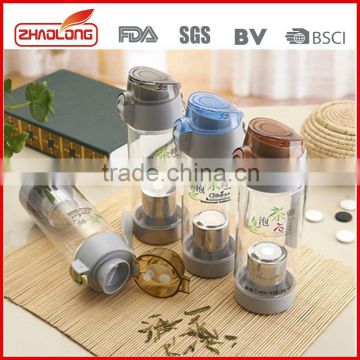 wholesale leak and spill proof tea bottle for drinking