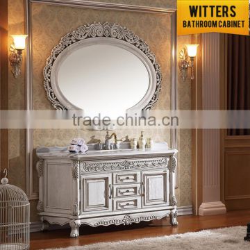 Best sale luxury top french bathroom vanity cabinet