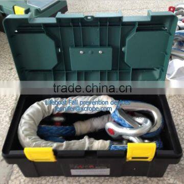Lifeboat Fall prevention devices/12 strand UHMWPE rope/1 meter FPD