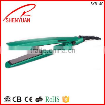 Low price Electric professional Hair Straightener cememic MCH heating element 360 Swivel Power cord