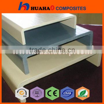 High Quality Hot Selling Fiberglass Channel Colorful UV Resistant Durable Manufacturer Fiberglass Channels fast delivery