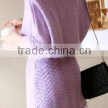 fashion pullover twinset sweater/Slim lace sweater