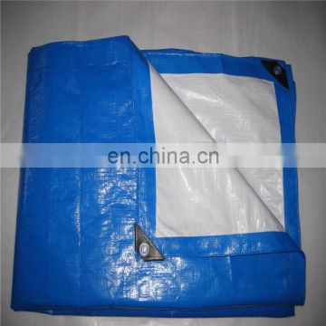 Hot selling 150gsm blue white agricultural cover pe tarpaulin for Africa