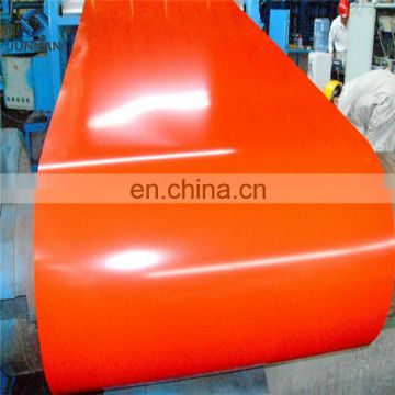 Promotion yellow PPGI color coated prepainted galvanized steel coil