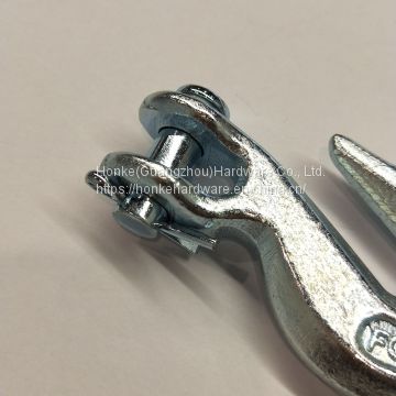 US Type For Lifting Stainless Steel Clevis Grab Hook Forged Hook With Latch