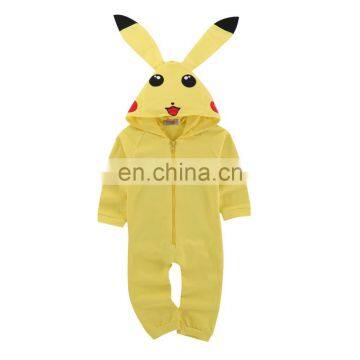 Girl Boy Rompers One-Piece Garment Yellow Winter Baby Romper