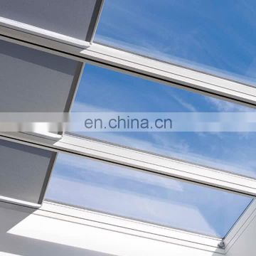 High quality custom PVB interlayer film tempered toughened laminated glass for safety roof canopy skylight ceiling awning