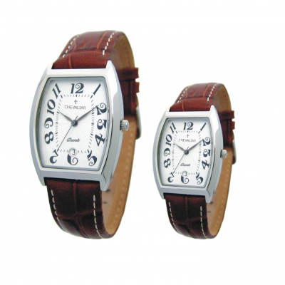 Stainless steel fashion women watches man quartz gift watch