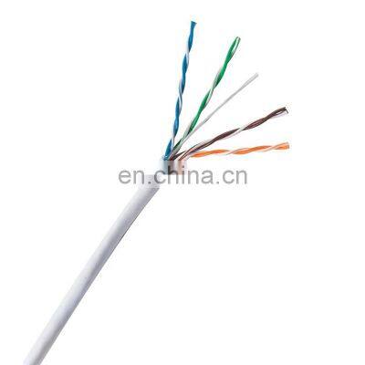 1000ft Cat5E Cable CCA Copper 24 AWG Cat5e Lan Cable Factory Supply