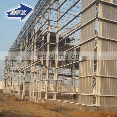 Prefabricated Steel Frame Shed Structural Warehouse Building Construction Modular